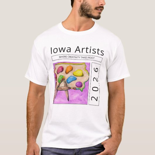 Iowa Artist T-shirt (Vorderseite)