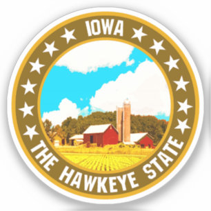 Iowa Aufkleber
