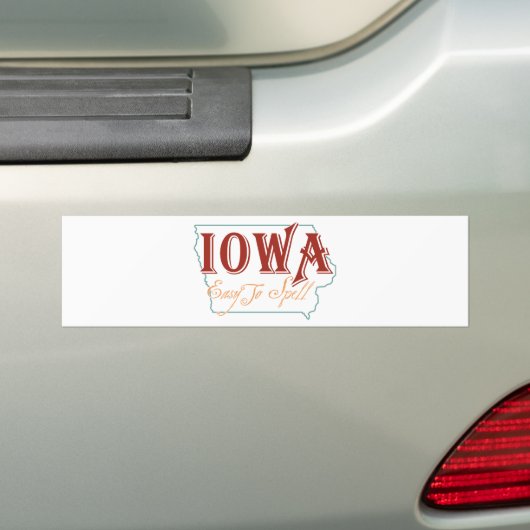 Iowa Autoaufkleber (Auf Auto)
