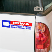IOWA AUTOAUFKLEBER (Auf Lkw)