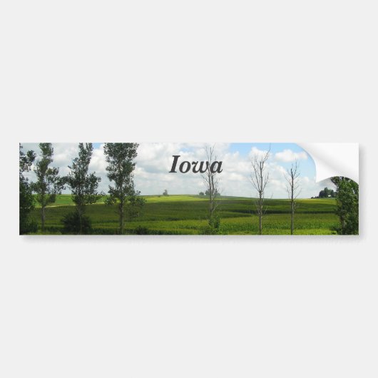 Iowa Autoaufkleber (Vorne)