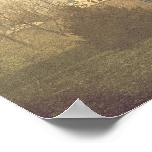 Iowa Barn 6 Poster (Ecke)