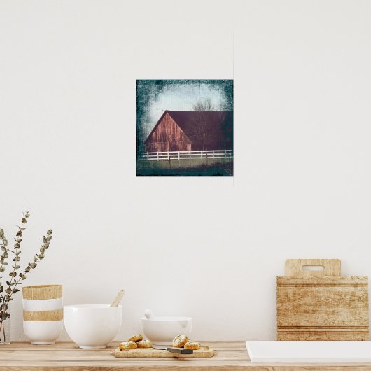 Iowa Barn 8 Poster (Küche)