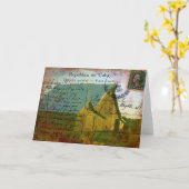 Iowa Barn Karte (Gelbe Blume)