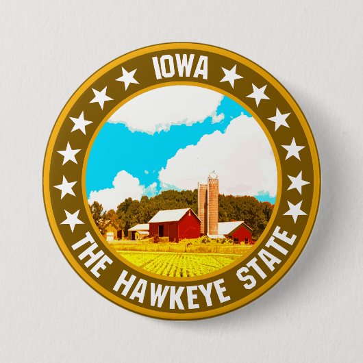 Iowa Button (Vorderseite)