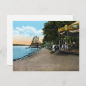 Iowa Carousel Postkarte (Vorne/Hinten)