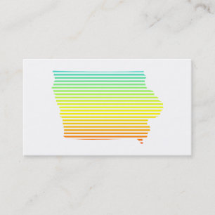 Iowa Chill Fade Visitenkarte