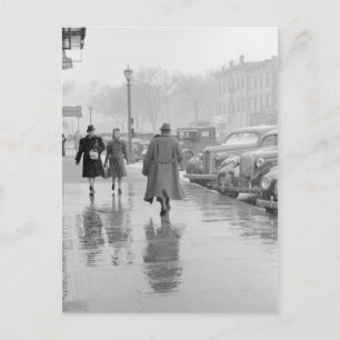 Iowa City Main Street Postkarte