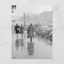 Iowa City Main Street Postkarte