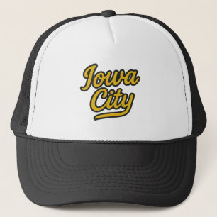 Iowa City Script   Retro Truckerkappe