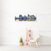 Iowa City Skyline Banner (Insitu)
