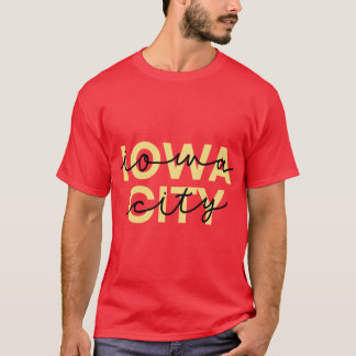 Iowa City Übergröße 1 T-Shirt