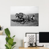 Iowa Corn Planter, 40er Poster (Heimbüro)