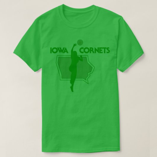 Iowa Cornets WBA 1978 T-Shirt (Design vorne)