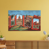 Iowa (Cornfields & Corn) - Große Buchstabenszenen Leinwanddruck (Insitu (Wohnzimmer))