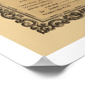 Iowa Eisenbahn Karte 1855 Poster (Ecke)