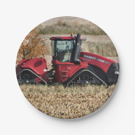 Iowa Farm Pappteller (Vorderseite)