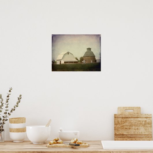 Iowa Farm Poster (Küche)