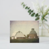 Iowa Farm Postkarte (Stehend Vorderseite)