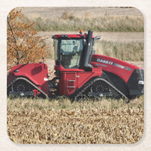 Iowa Farm Rechteckiger Pappuntersetzer