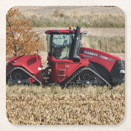 Iowa Farm Rechteckiger Pappuntersetzer (Vorderseite)