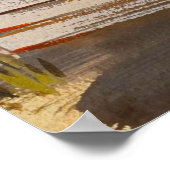 Iowa Farm Ruth Ziegler Rustikale Amerikanische Kun Poster (Ecke)