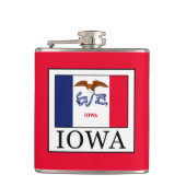 Iowa Flachmann (Vorderseite)