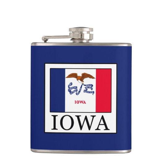 Iowa Flachmann (Vorderseite)