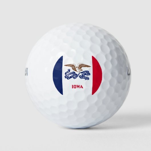 IOWA FLAG GOLFBALL (Vorderseite)