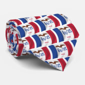 Iowa Flag Krawatte (Gerollt)