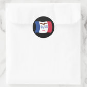 Iowa Flag Sticker (Tasche)