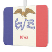 IOWA-Flagge - Autolufterfrischer (Links)