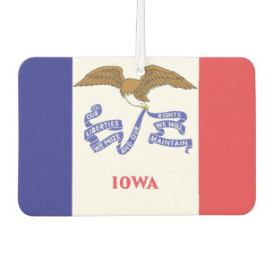IOWA-Flagge - Autolufterfrischer