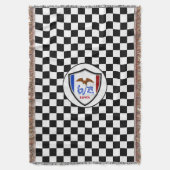 Iowa-Flagge Decke (Vorderseite Vertikal)