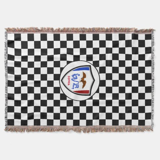 Iowa-Flagge Decke (Vorderseite)