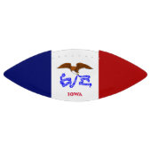 Iowa-Flagge Football (Panel)
