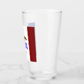 Iowa-Flagge Glas (Links)