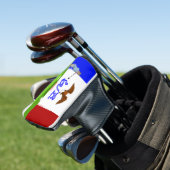 Iowa-Flagge Golf Headcover (In Situ)