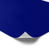 Iowa-Flagge Poster (Ecke)