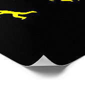 Iowa Football "Fahnen" Poster (Ecke)