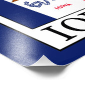 Iowa Fotodruck (Ecke)