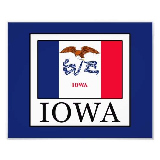 Iowa Fotodruck (Vorne)