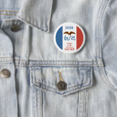 Iowa für Donald Trump 2020 Button (Beispiel)