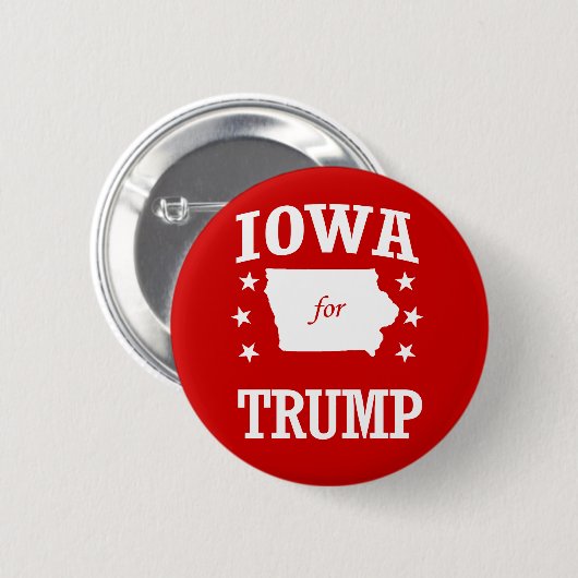 IOWA FÜR TRUMP BUTTON (Vorne & Hinten)