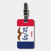 Iowa Gepäckanhänger (Vorderseite vertikal)