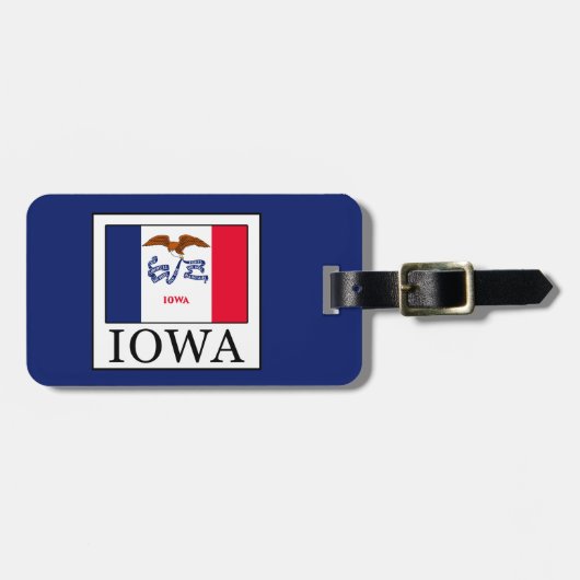 Iowa Gepäckanhänger (Vorderseite horizontal)