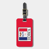 Iowa Gepäckanhänger (Vorderseite vertikal)