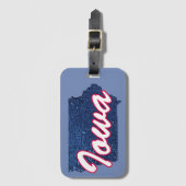 Iowa Gepäckanhänger (Vorderseite Vertikal)