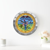 Iowa Große Wanduhr (Zuhause)
