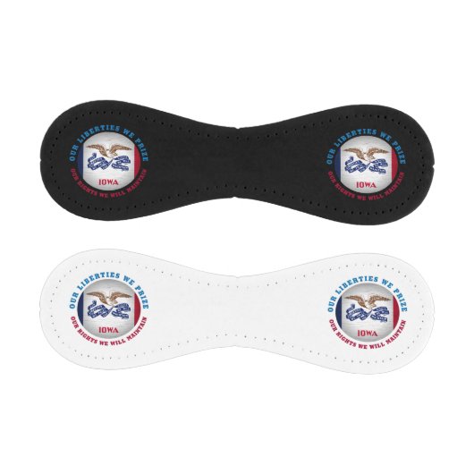 IOWA HAWKEYE STAAT FLAG BASEBALL (Paneele)